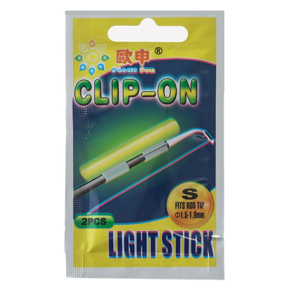 Clip-On Rod Tip Light Stick Small Qty 2