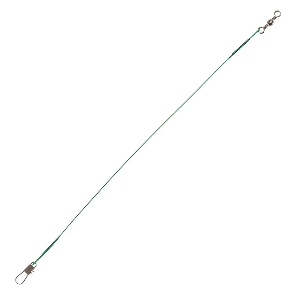 Lure Saver Stainless Steel Wire Leader 14kg 15cm Qty 60