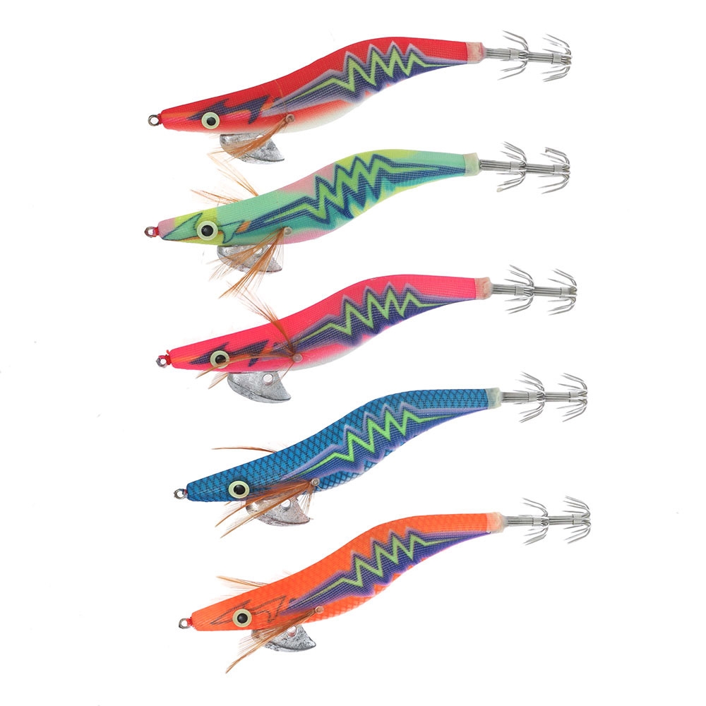 Squid Jigs 3.5# Qty 5
