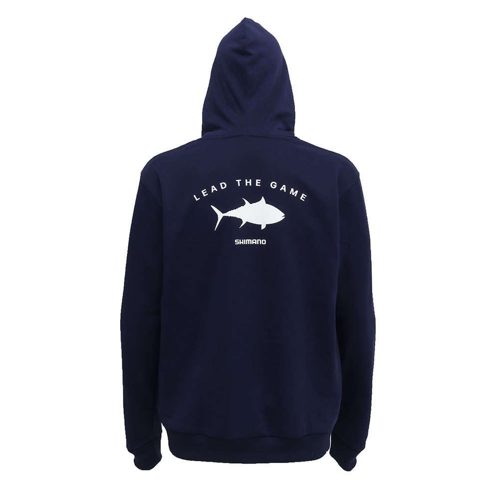 Shimano Lead The Game Mens Pullover Hoodie Tuna