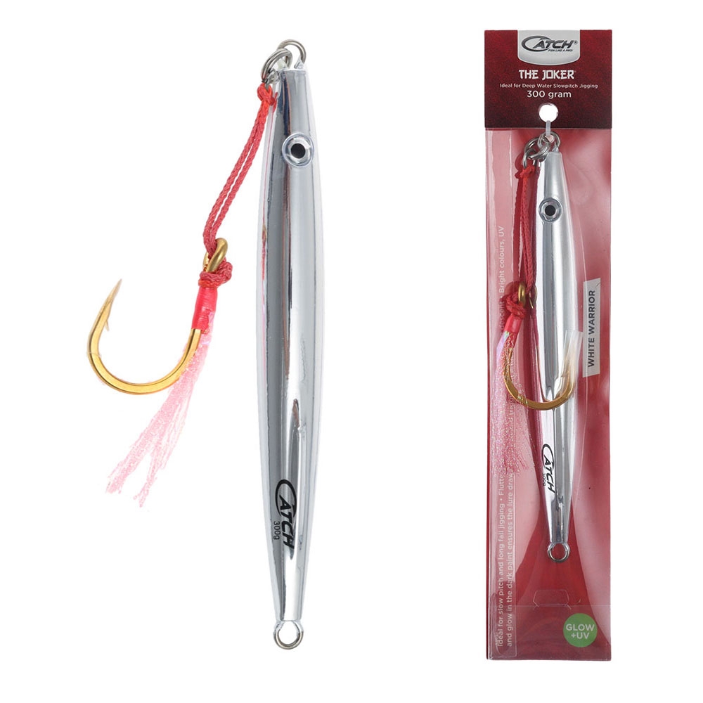 Catch The Joker Longfall Jig 300g White Warrior