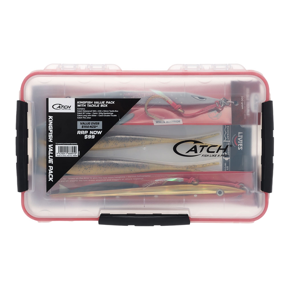 Catch Kingfish Value Pack with Tackle Box