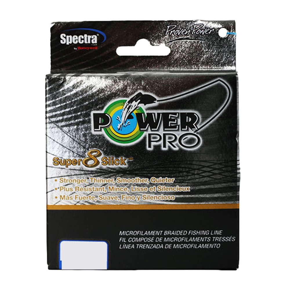 PowerPro Super 8 Slick Braid Marine Blue 150yd 10lb