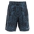 Black Shag Quick-Dry Stretch Mens Board Shorts Black/Grey Camo 38in