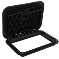 Sea-Dog Triple Latch Marine Deck Access Hatch Black Thumbnail Sea-Dog Triple Latch Marine Deck Access Hatch Black