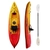 Viking Nemo Recreational Kayak with Paddle 3.2m Sunset Red/Yellow - Manufacturer Seconds