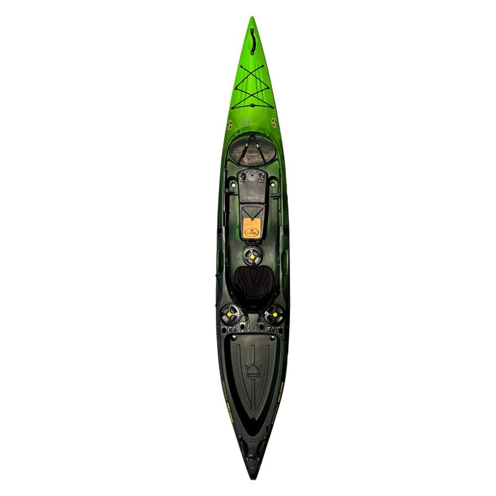 Viking Profish Reload Premium Fishing Kayak with Paddle 4.5m - Manufacturer Seconds Kiwi Black/Green