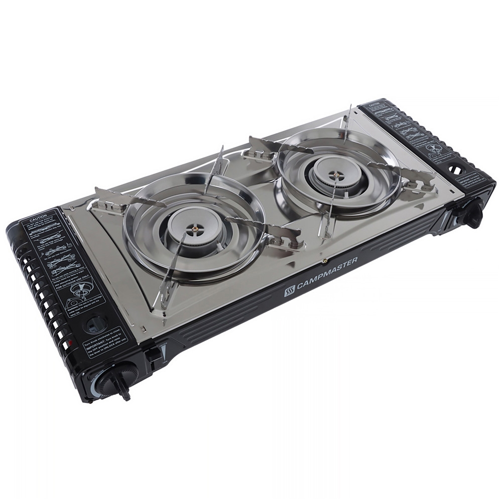 Campmaster Double Burner Butane Stove