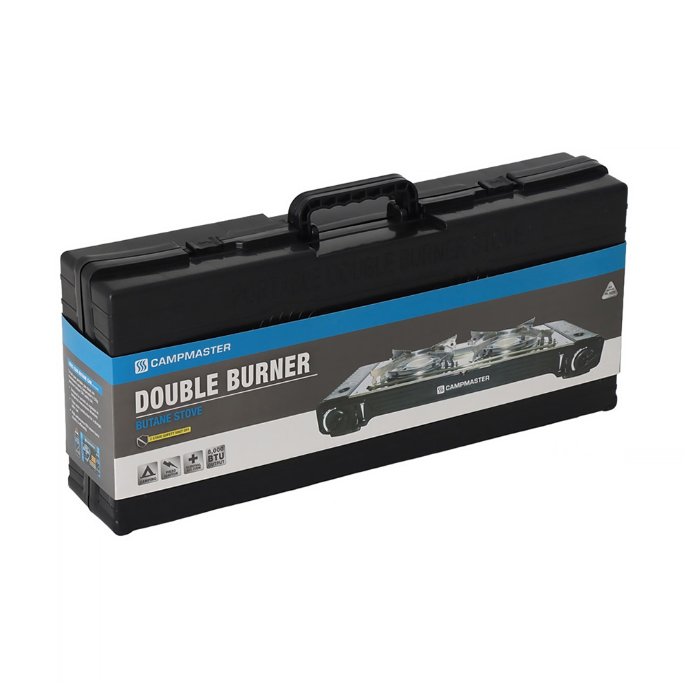 Campmaster Double Burner Butane Stove