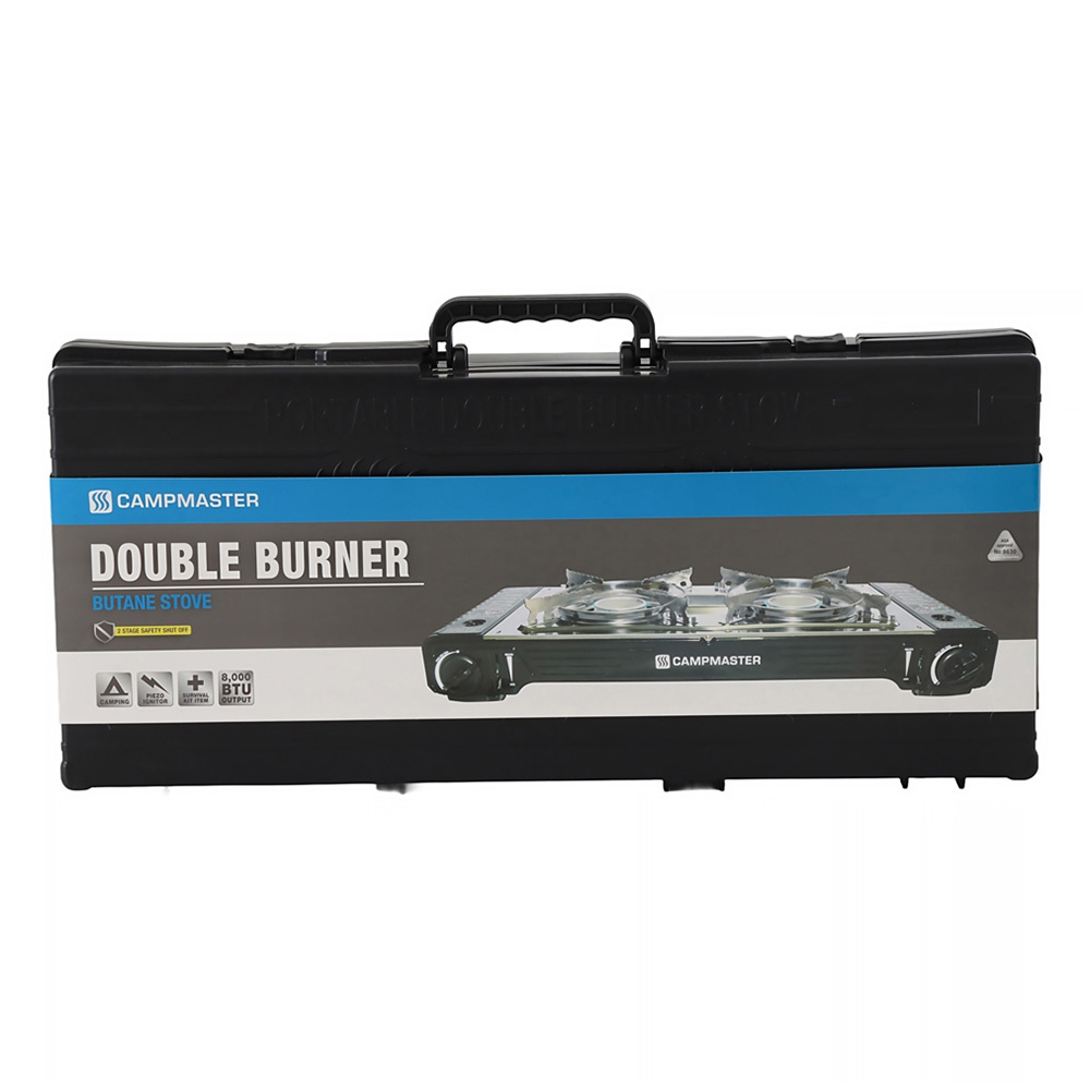 Campmaster Double Burner Butane Stove
