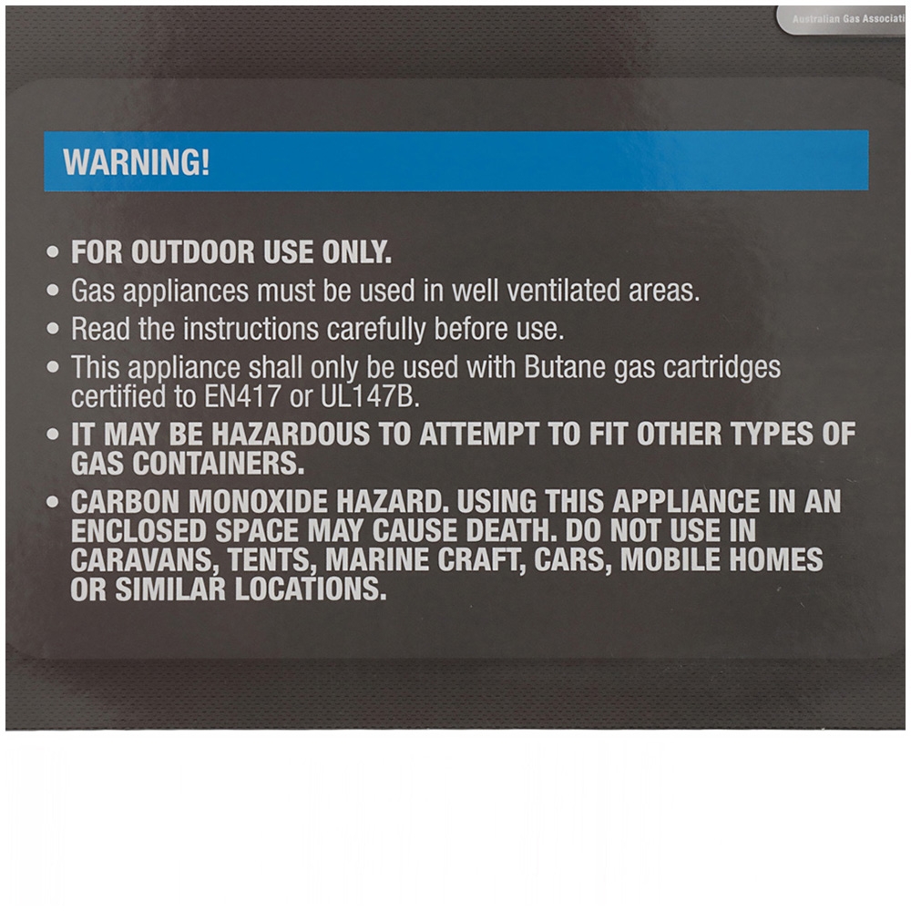 Campmaster Double Burner Butane Stove