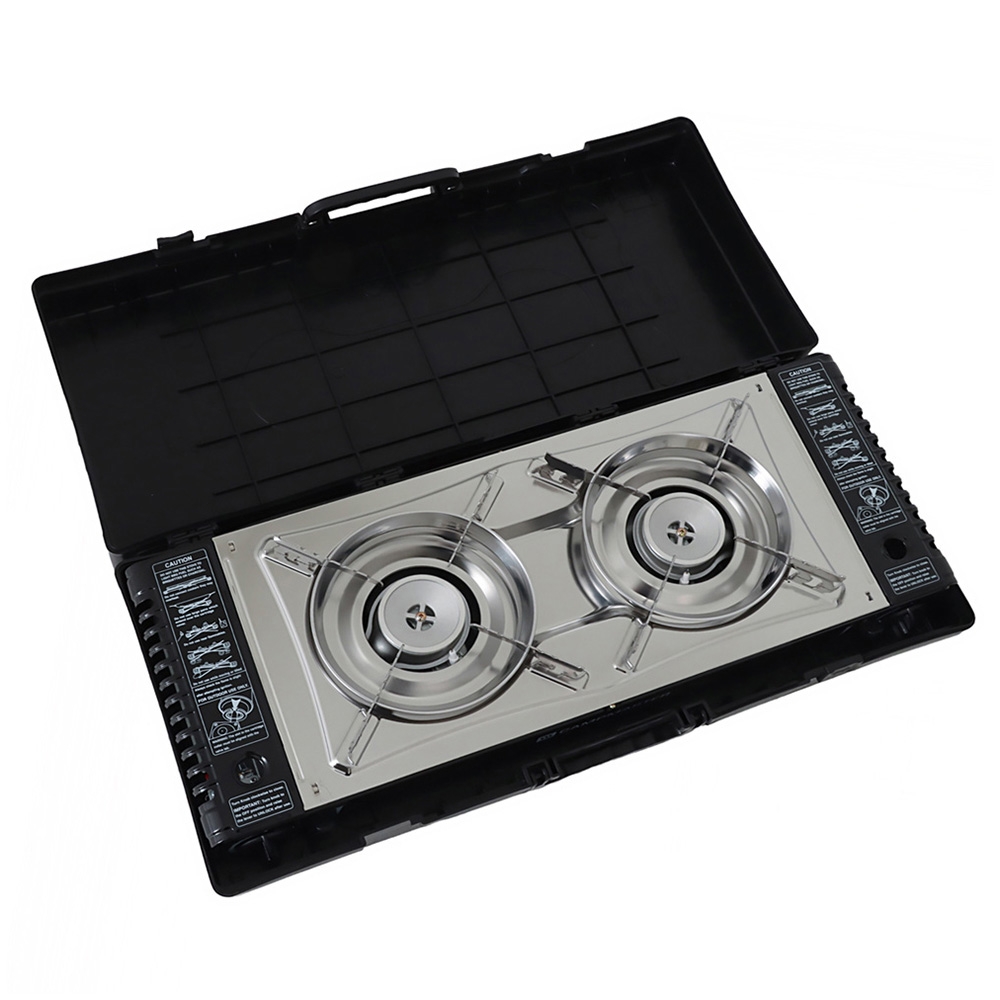 Campmaster Double Burner Butane Stove