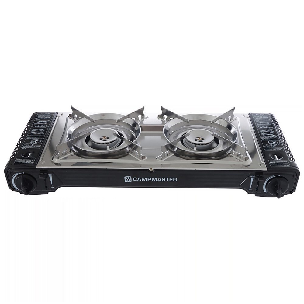 Campmaster Double Burner Butane Stove