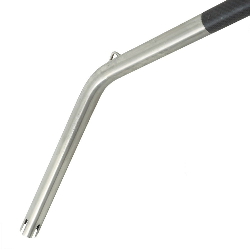 Kilwell PowerPole Stiff 3K Carbon Bent Base Outrigger Poles and Slimline Black Bases Set 4.6m Pair