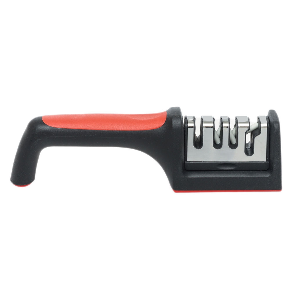 4-Stage Grip Handle Knife Sharpener
