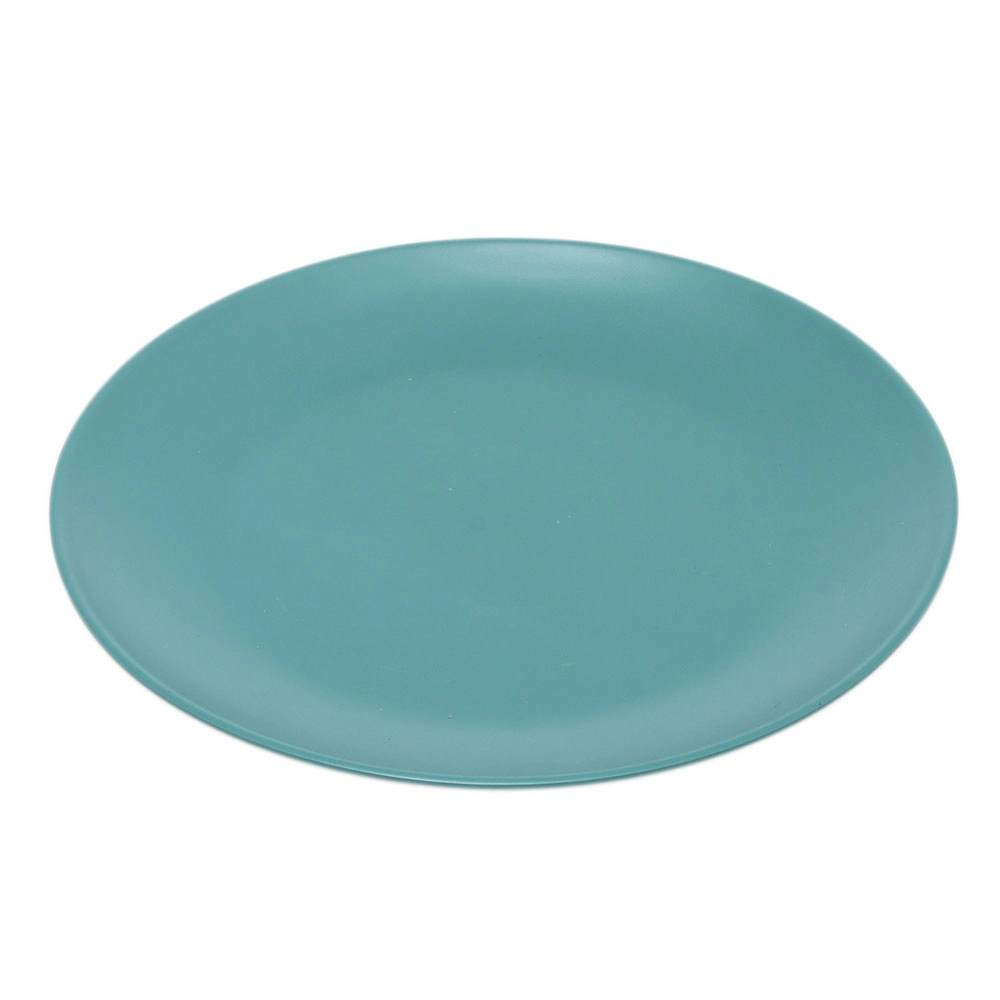 Shatter-Resistant Melamine Dinner Plate 28x3cm Light Blue Shatter-Resistant Melamine Dinner Plate 28x3cm Light Blue