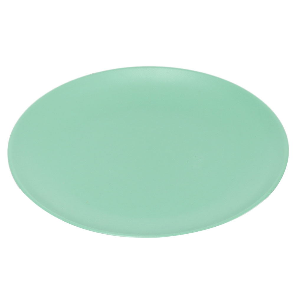 Shatter-Resistant Melamine Dinner Plate 28x3cm Green