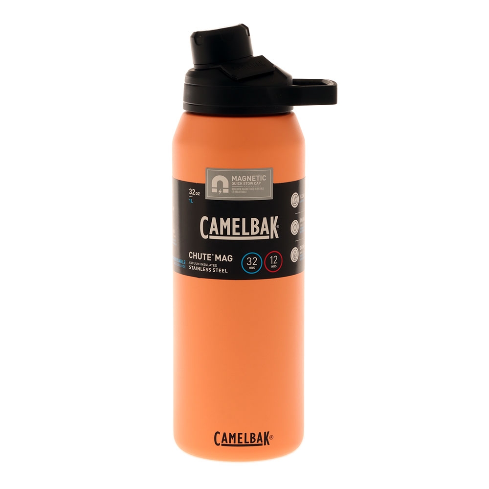 CamelBak Chute Mag Stainless Steel Insulated Water Bottle 1L Desert Sunrise