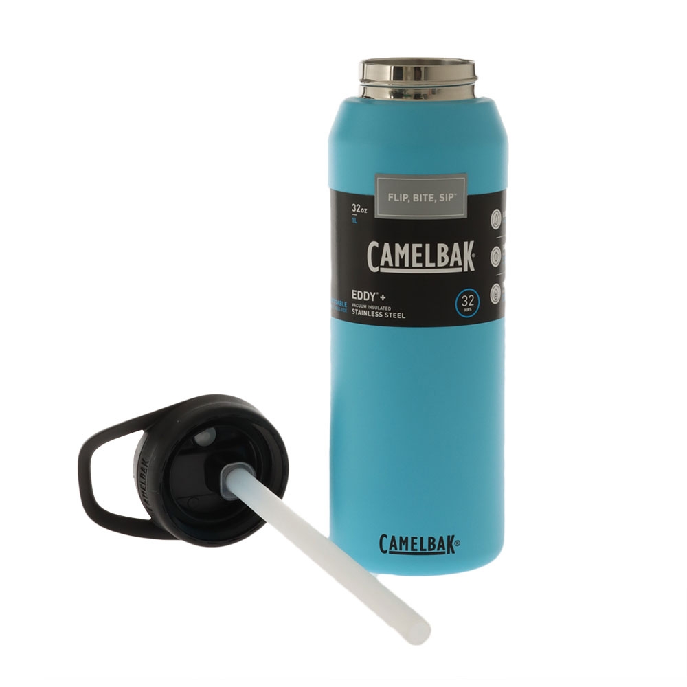 CamelBak Eddy+ Stainless Steel Insulated Water Bottle 1L Nordic Blue