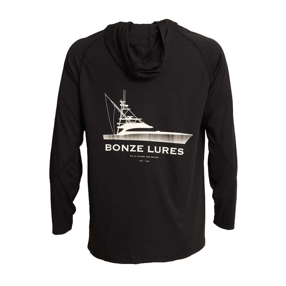 Bonze Carolina Flare Lightweight UV Hoodie Black 2XL