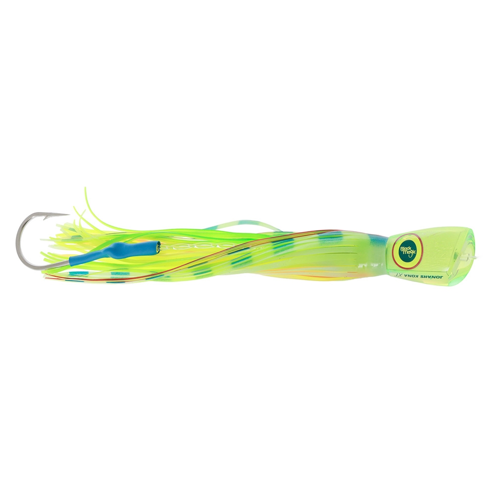 Black Magic Jonahs Kona XT Tuna Game Lure 280mm Single Rigged Super Lumo