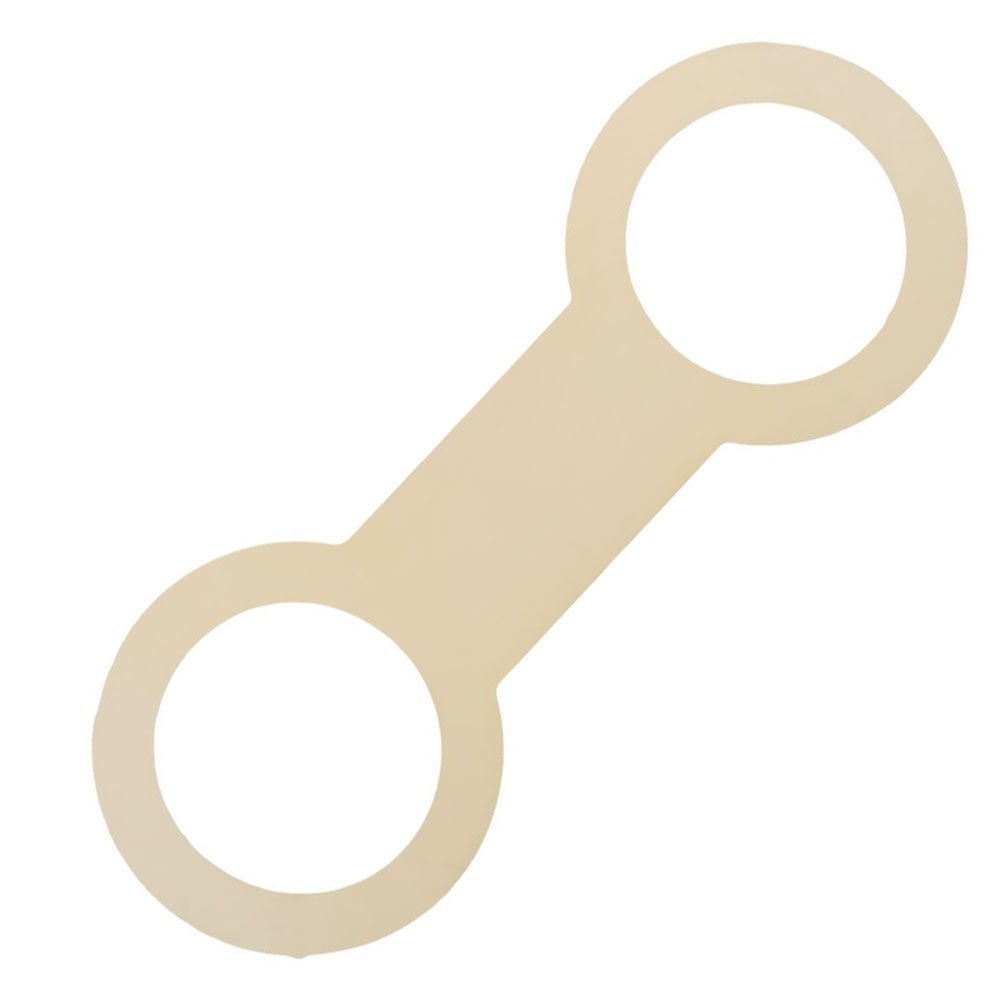 Land & Sea Sports Silicone Snorkel Keeper Clear Yellow