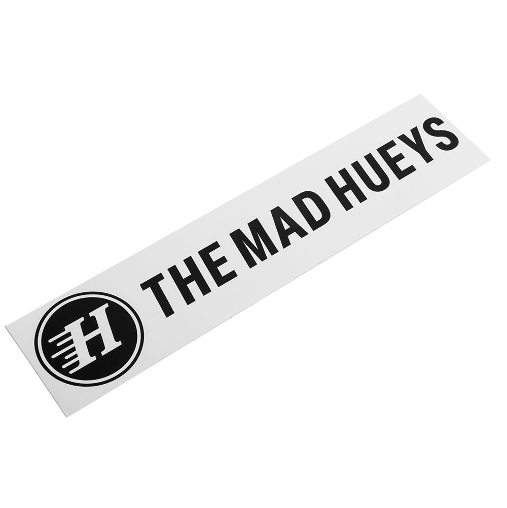 The Mad Hueys Premium Vinyl Boat Sticker Black