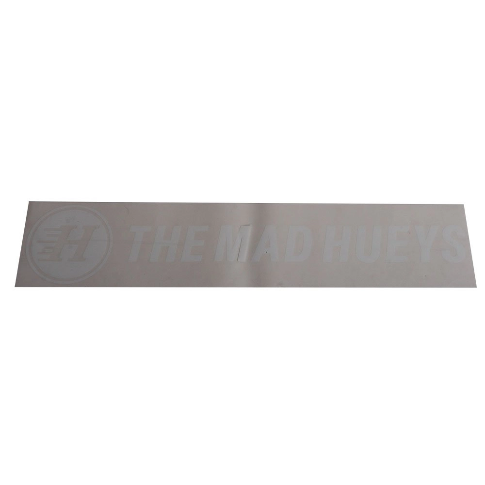 The Mad Hueys Premium Vinyl Boat Sticker White The Mad Hueys Premium Vinyl Boat Sticker White