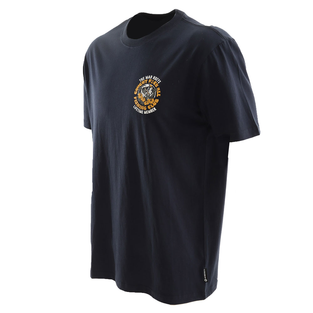 The Mad Hueys Tropic Caught Fk All Mens T-Shirt Navy M