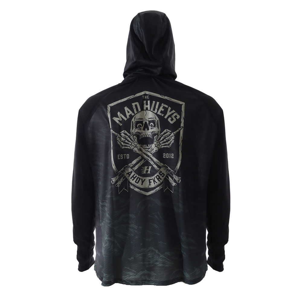The Mad Hueys Ahoy Fkrs UPF50+ Hooded Fishing Jersey
