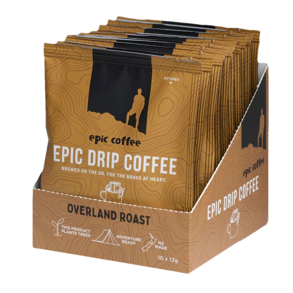 Epic Coffee Overland Roast Drip Coffee Filter Qty 10