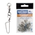ManTackle Ball Bearing Swivel with Coastlock Snap #6 65kg Qty 10