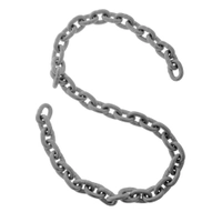 BLA Galvanised Grade L Short Link Chain 8 x 40 x 27.5mm - Sold per Metre Thumbnail BLA Galvanised Grade L Short Link Chain 8 x 40 x 27.5mm - Sold per Metre