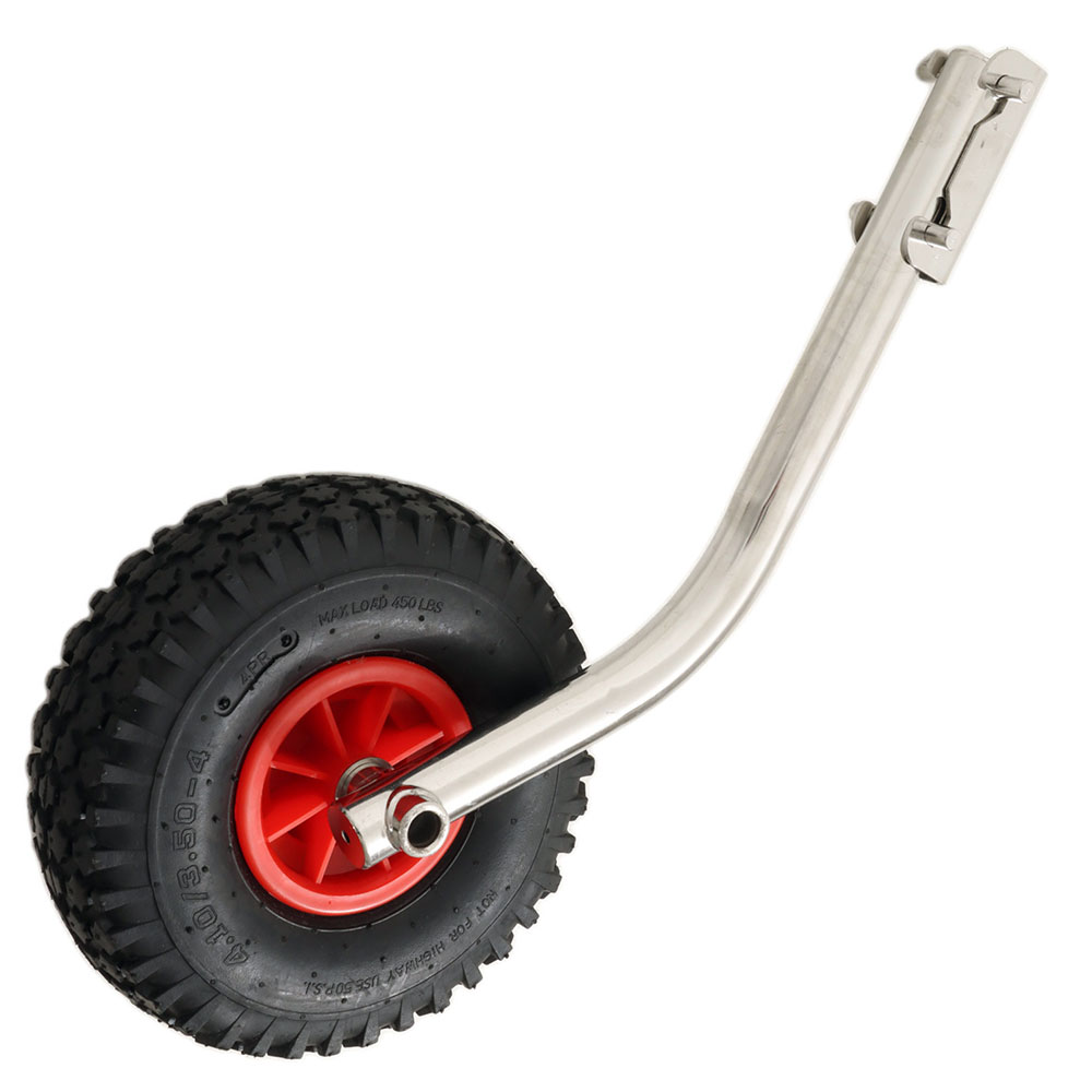 Removable Stainless Steel Boat Launching Wheels Set 52cm