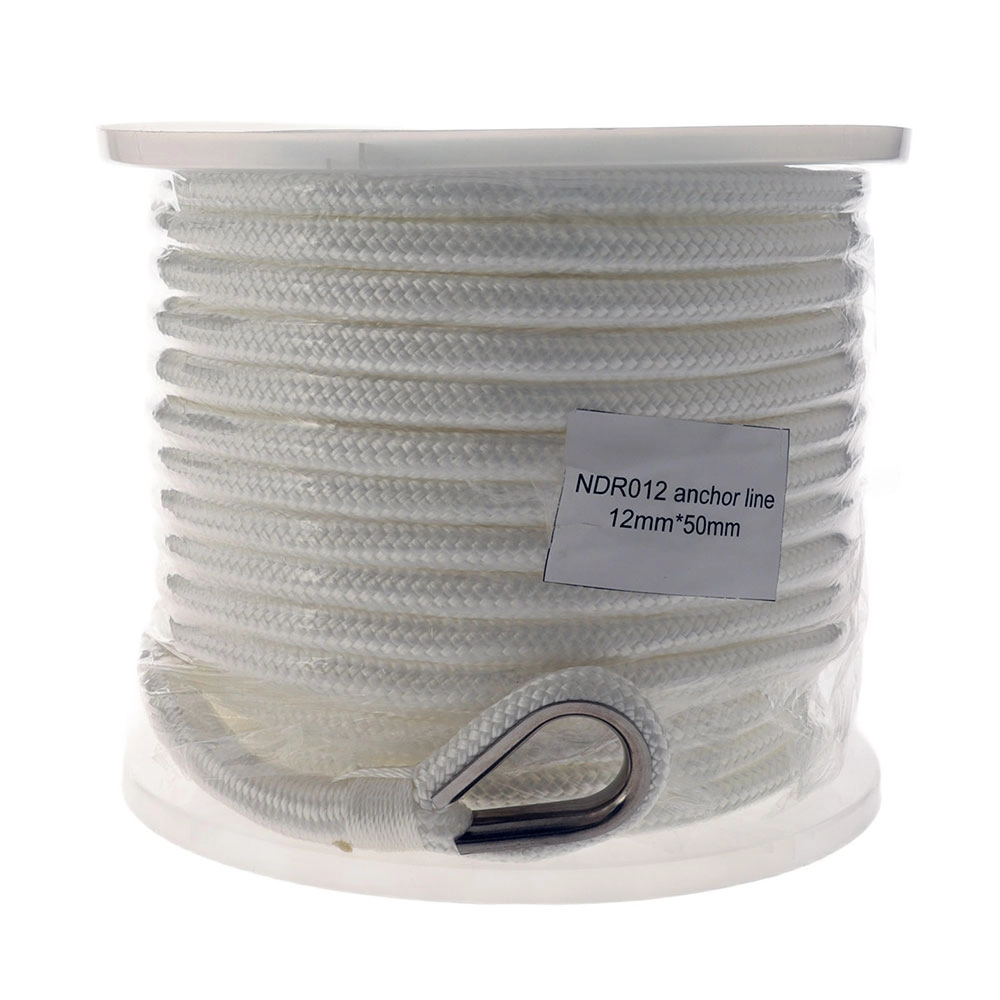 Double Braid Nylon Anchor Rope 12mm x 50m Double Braid Nylon Anchor Rope 12mm x 50m