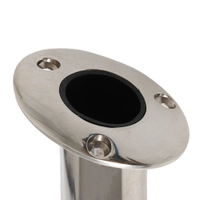 Flush Mount Rod Holder with Drain 15-Degree Thumbnail Flush Mount Rod Holder with Drain 15-Degree