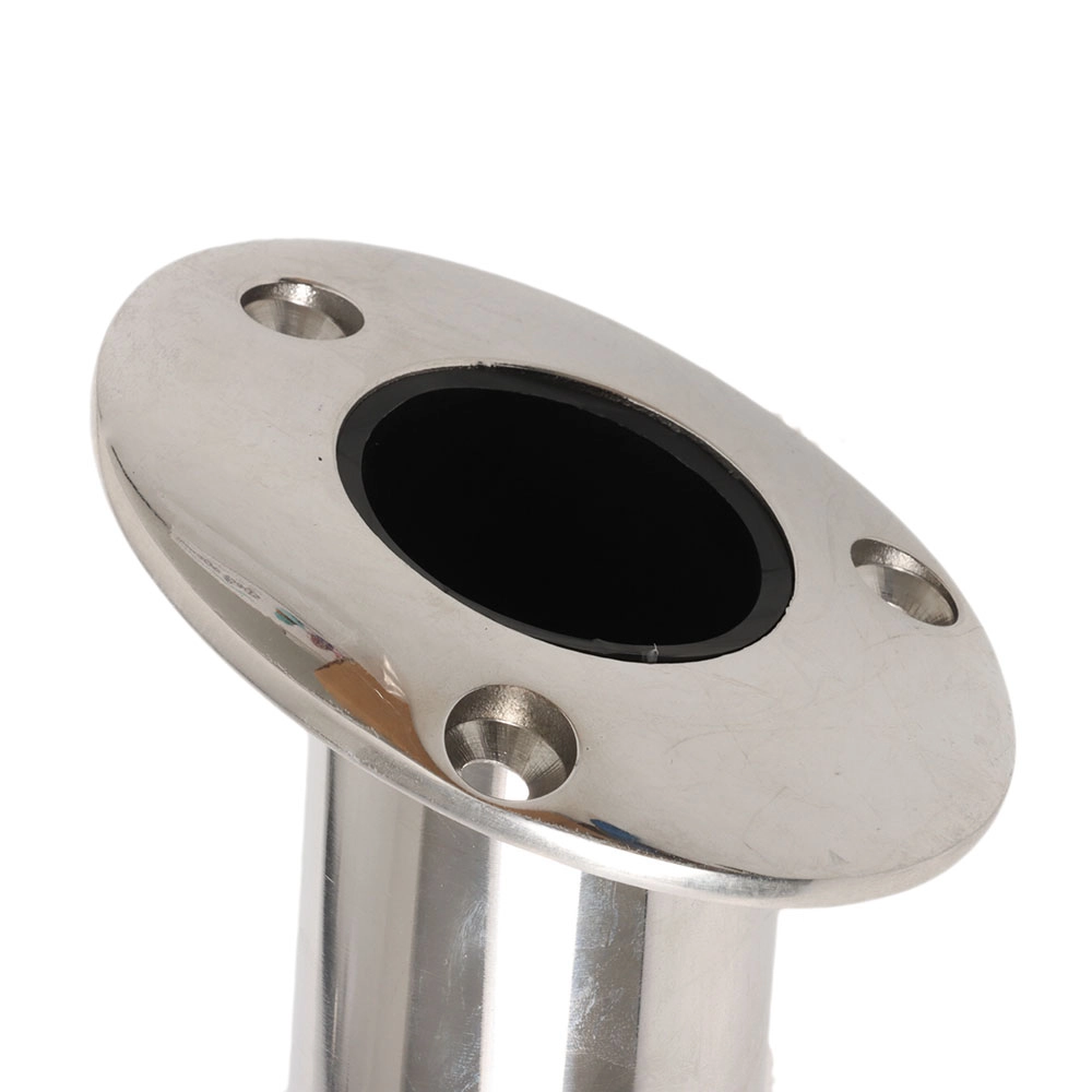 Stainless Steel Flush Mount Rod Holder 15-Degree Stainless Steel Flush Mount Rod Holder 15-Degree