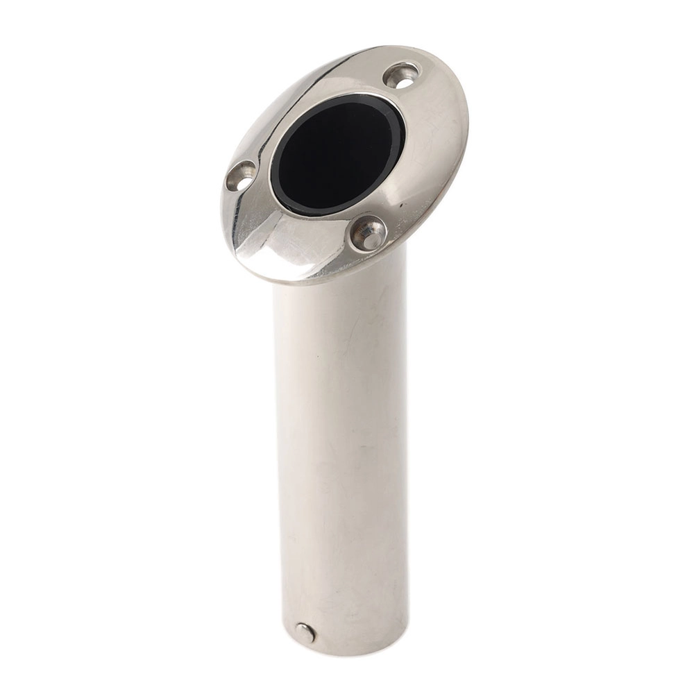 Stainless Steel Flush Mount Rod Holder 30-Degree Stainless Steel Flush Mount Rod Holder 30-Degree