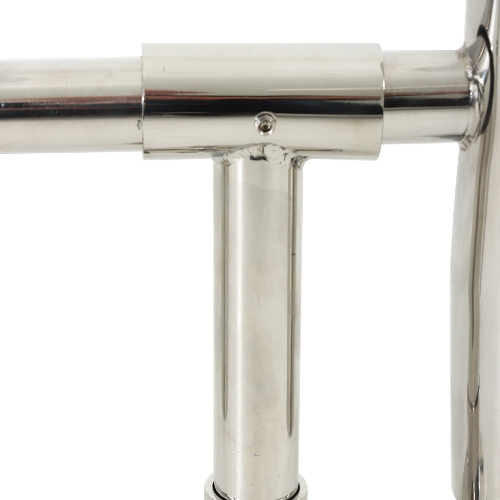 Stainless Steel Hard Top Mount 8 Rod Rack