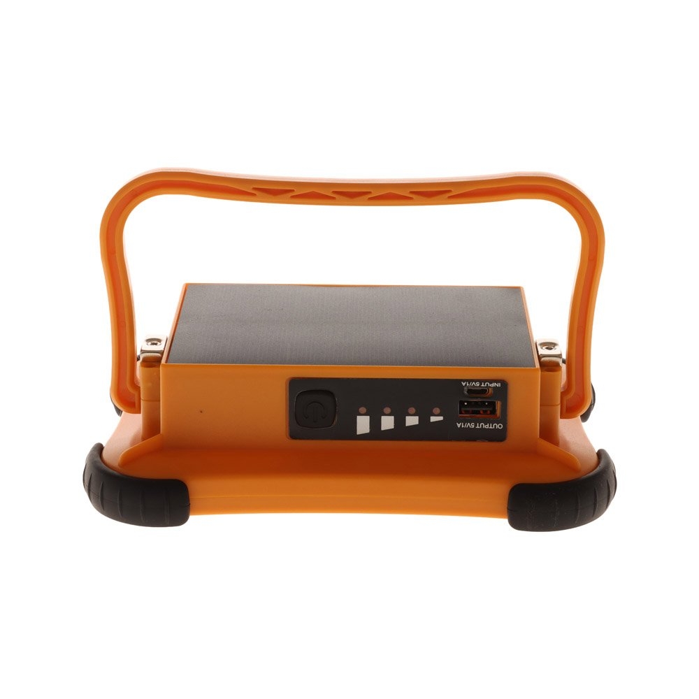 USB Rechargeable / Solar IP65 Waterproof LED Floodlight 50W