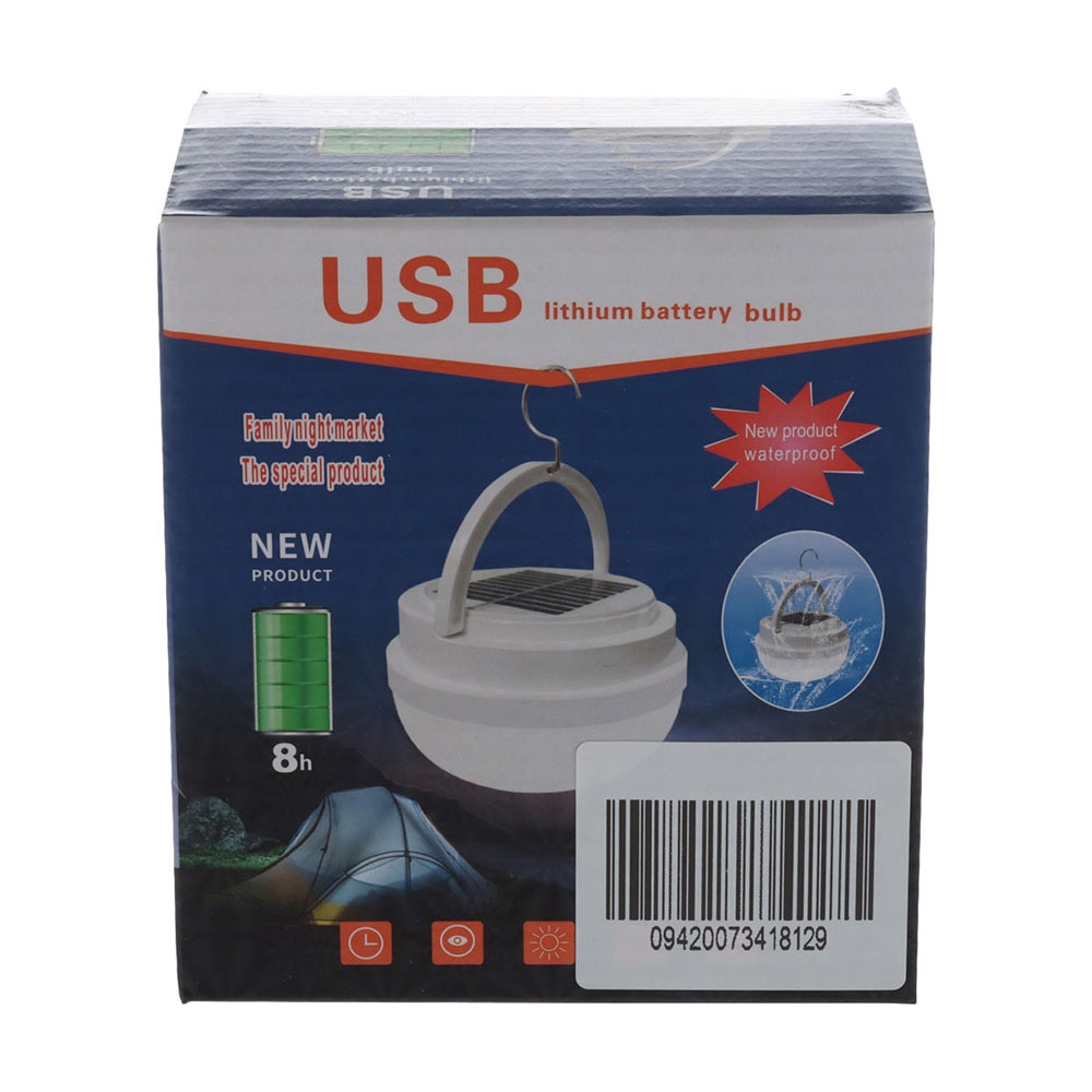 USB Rechargeable / Solar LED Camping Light