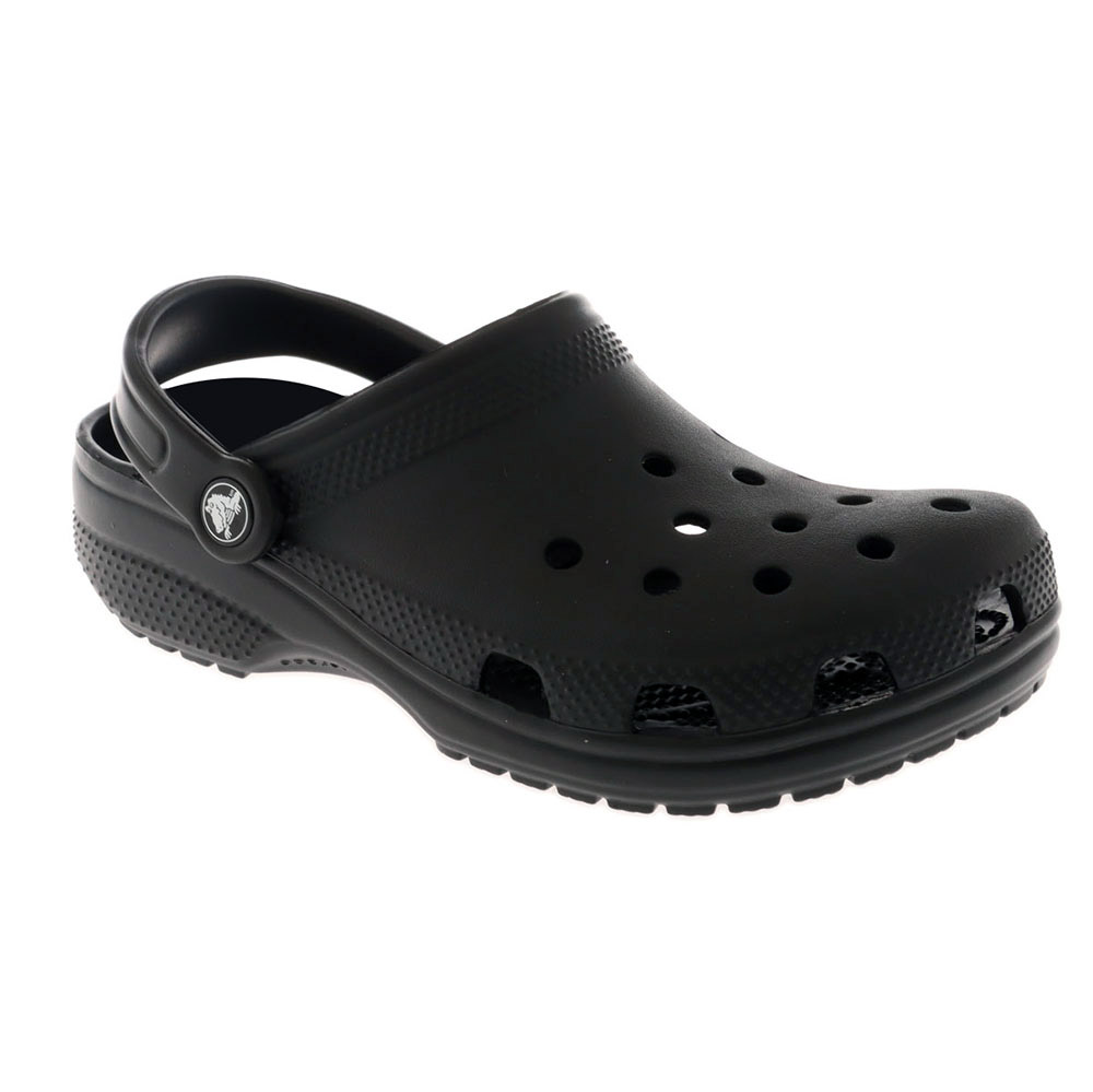 Crocs Classic Kids Easy Slip-On Clogs Black C11