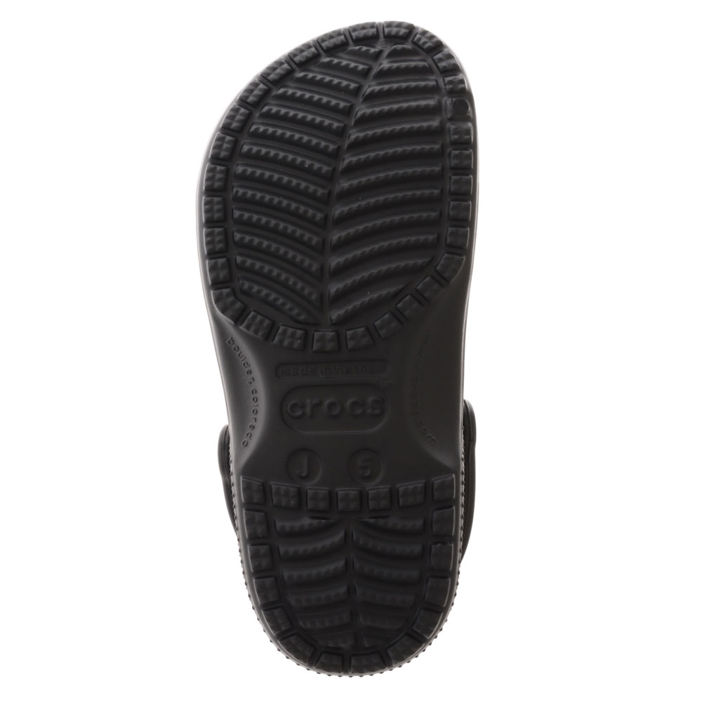 Crocs Classic Kids Easy Slip-On Clogs Black C11