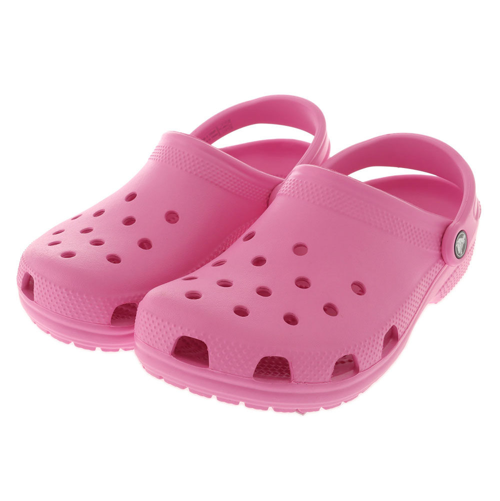 Crocs Classic Kids Easy Slip-On Clogs Taffy Pink J2 / US 2Y