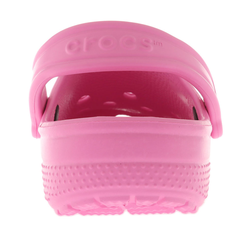 Crocs Classic Kids Easy Slip-On Clogs Taffy Pink J4 / US 4Y