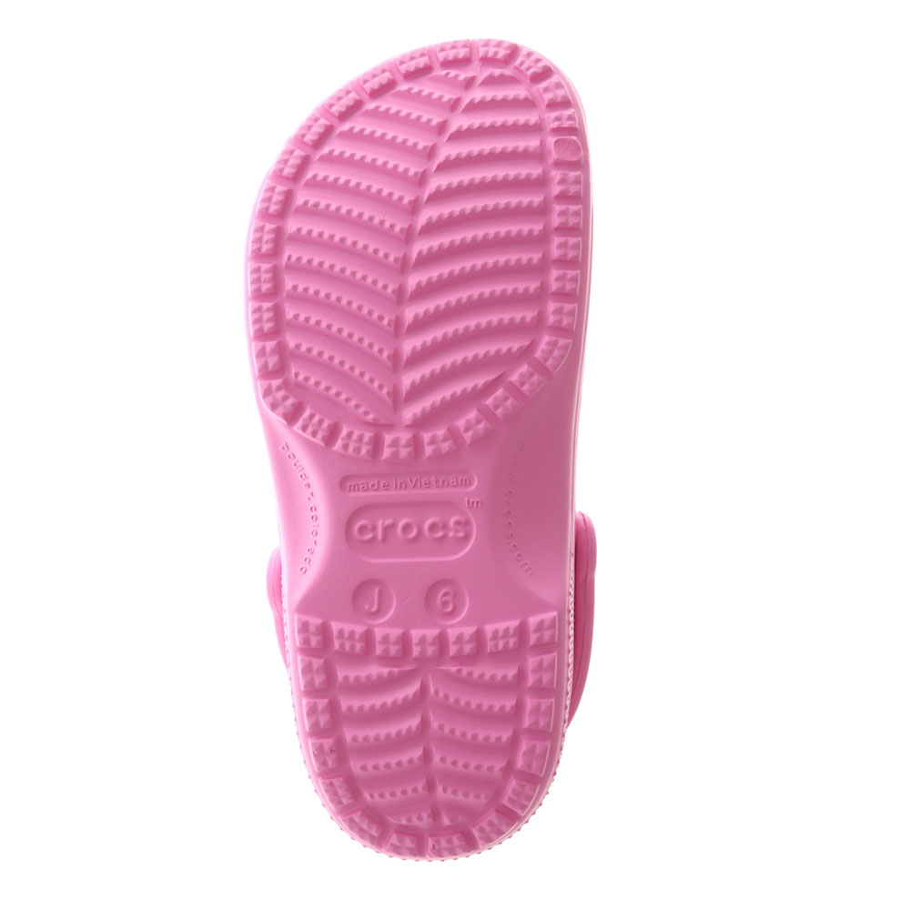Crocs Classic Kids Easy Slip-On Clogs Taffy Pink J3 / US 3Y