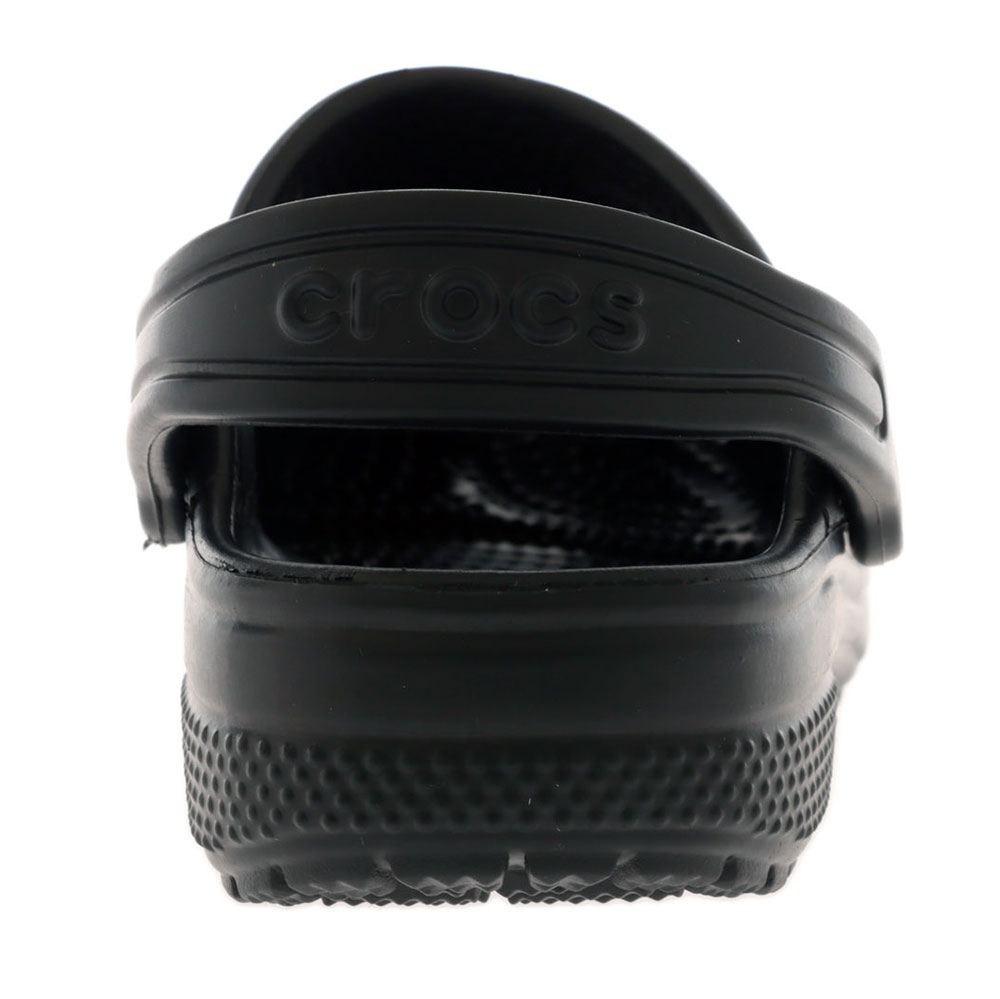 Crocs Classic Toddler Easy Slip-On Clogs Black C8