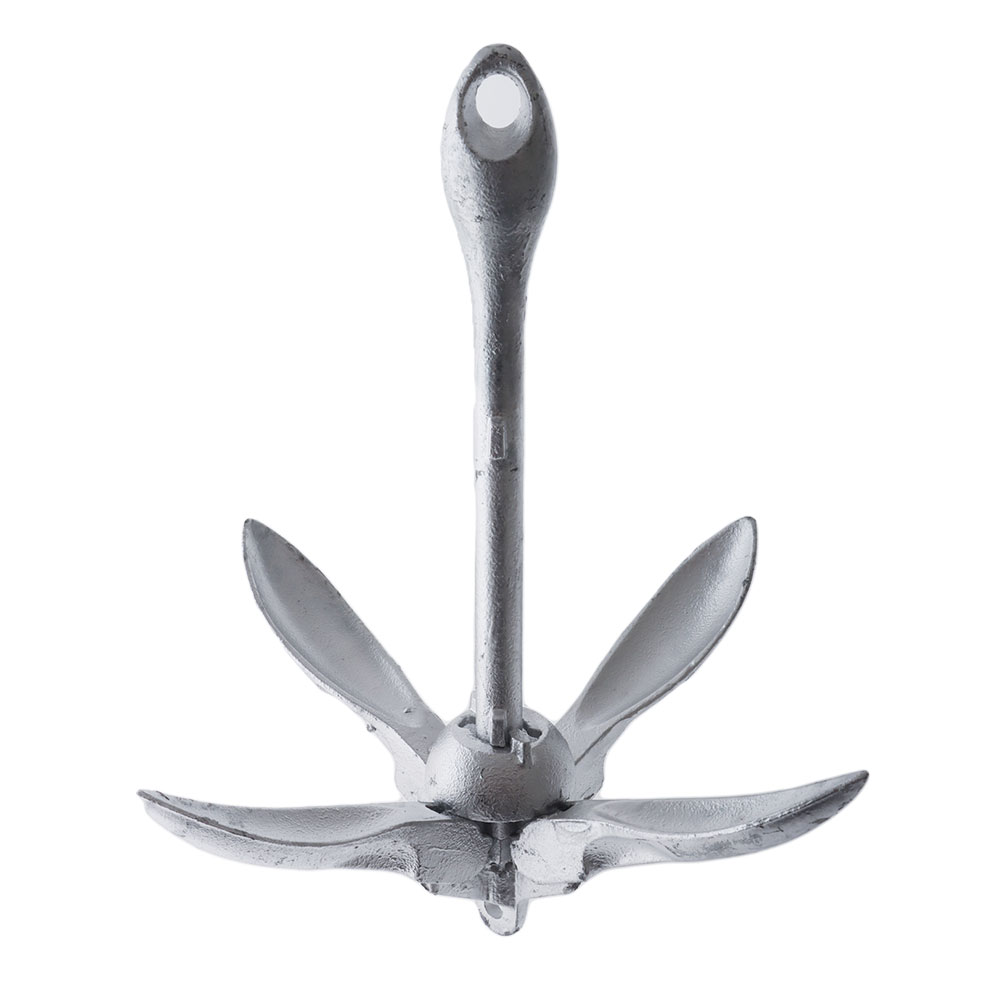 Hot-Dip Galvanised Collapsible Grapnel Anchor 3.2kg