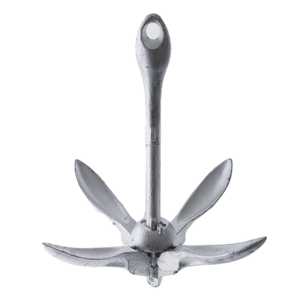 Hot-Dip Galvanised Collapsible Grapnel Anchor 3.2kg Hot-Dip Galvanised Collapsible Grapnel Anchor 3.2kg