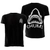 The Chums OG Shark T-Shirt Black M